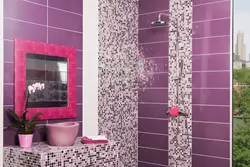 Bathroom design in different colors