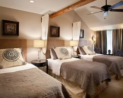 Guest bedroom interior