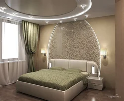Потолки из гипсокартона фото для спальни с подсветкой в современном