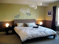 Bedroom design walls for painting interior photo