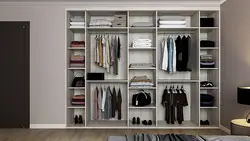 Wardrobe in the hallway inside design ideas