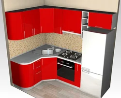 Kitchen design size photo