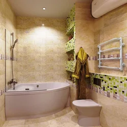 Small corner bath photo design