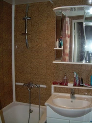 Do-it-yourself budget bathroom renovation in Khrushchev photo