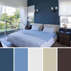 Bedroom interior palette