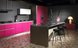 Сочетание Цветов С Розовым Цветом В Интерьере Кухни Фото