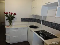 Белая Кухня В Хрущевке Интерьер Фото