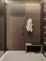 Дәліздегі лифт стиліндегі гардероб фото