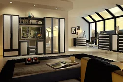 Modular living rooms in the room photo