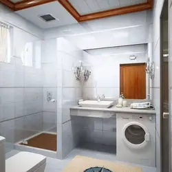 Дизайн Совмещенной Ванны И Туалета Со Стиральной Фото