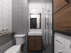 Дизайн ванной квартиры п44т