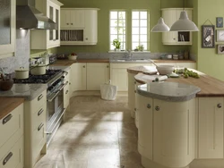 Kitchen interior how to choose wall color