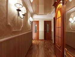 Glossy ceiling hallway photo