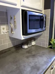 How To Install A Microwave In A Small Kitchen Photo