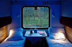 Спальный вагон фото
