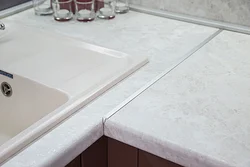 Countertop opal шоҳона дар дохили ошхона равшанӣ акс