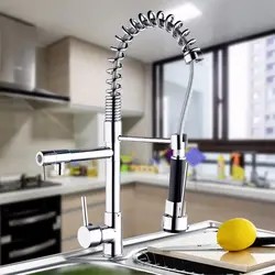 Photos of modern kitchen faucets