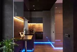 Освещение дизайн интерьера на кухне