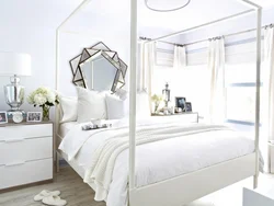 Interiors with white bedroom set