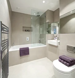 Photo of bathroom and toilet layout