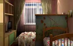 Как разделить одну комнату на детскую и спальню фото