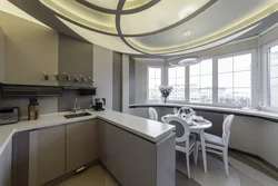 Современные дизайны кухни в квартире с балконом
