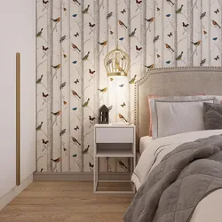 Bedroom design with birds