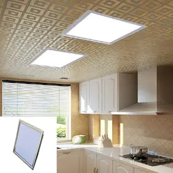 Panel Ceiling Design In The Kitchen