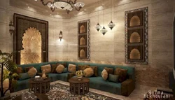 Living room in Turkish style photo