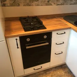 Фото кухни с варочной панелью на 2 конфорки