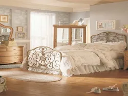 Vintage bedroom interior style