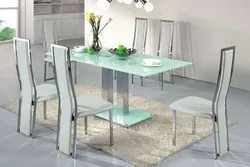Стеклянные столы кухня дизайн