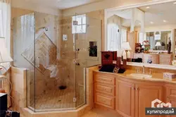 Kitchen With Shower Photo Design