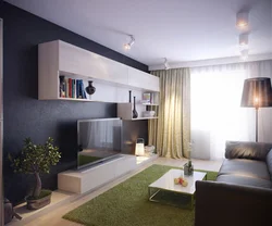 Living Room Design 7 Sq M