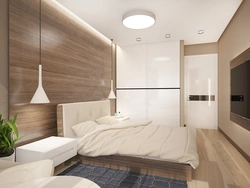 Minimalist bedroom interior