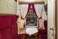 Photo of the sleeping car inside