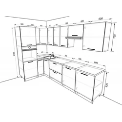 Схема дызайну кухні