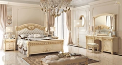 Фота мэблі Італія спальня класічная