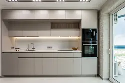 Kitchen Straight Design Modern Light