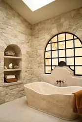 Photo Of Stone In The Interior Of The Bath