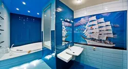 Дизайн в ванной в корабле