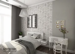 Bedroom wall wallpaper design