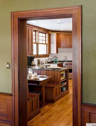 Photo of kitchen without doors design