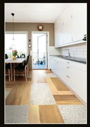 Kitchen floor pvc photo