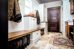 Entrance hall of a village house photo