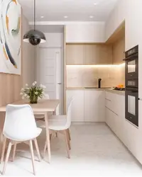 Bright Small Kitchen Design