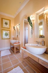 Bathroom Design Peach