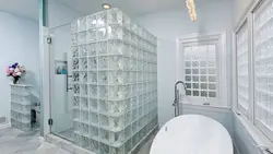 Glass Blocks In The Bathroom Interior