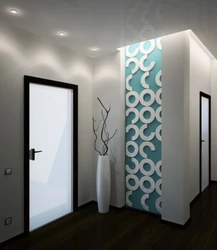3D panels in the hallway photo