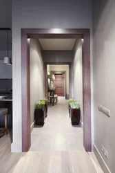 Дизайн входа в кухню из коридора
